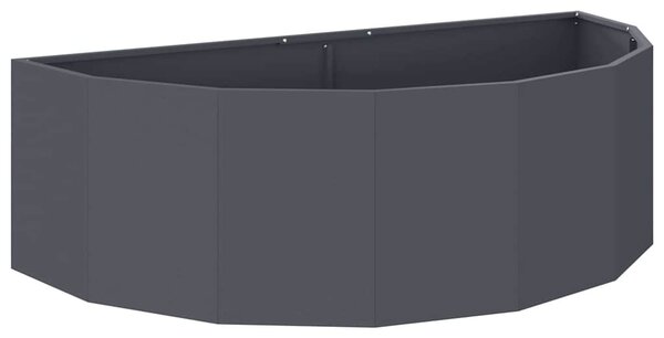 Donica Antracyt 120 x 60 x 35 cm Stal