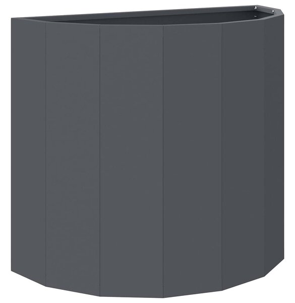 Donica Antracyt 60 x 30 x 50 cm Stal
