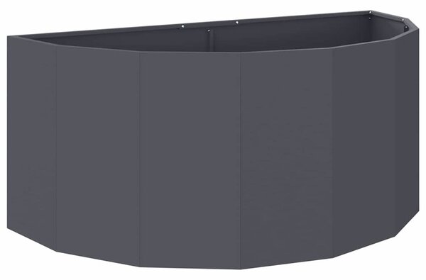 Donica Antracyt 120 x 60 x 50 cm Stal