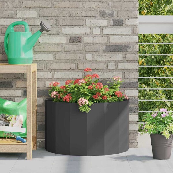 Donica Czarny 60 x 30 x 35 cm Stal