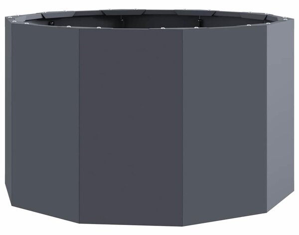 Donica Antracyt 60 x 60 x 35 cm Stal