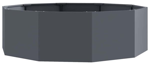 Donica Antracyt 120 x 120 x 35 cm Stal