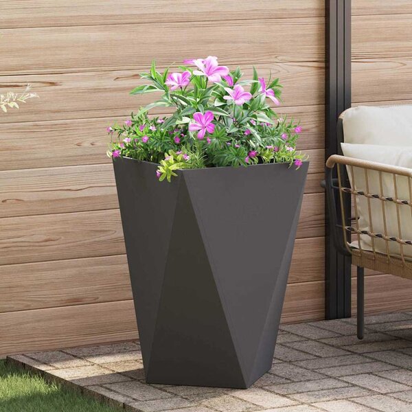 Donica Czarny 50 x 50 x 75 cm Stal