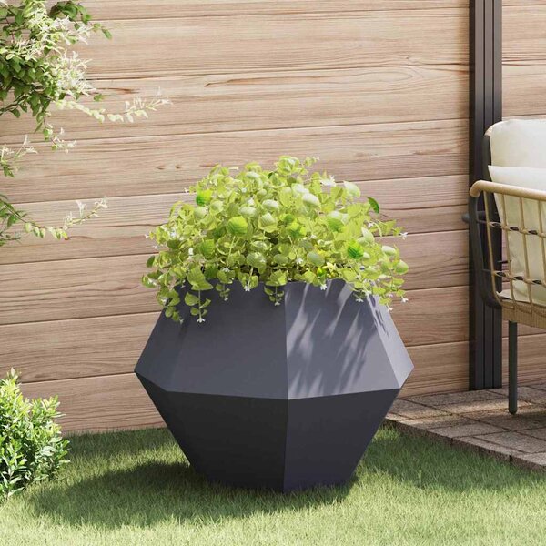 Donica Antracyt 75 x 75 x 60 cm Stal