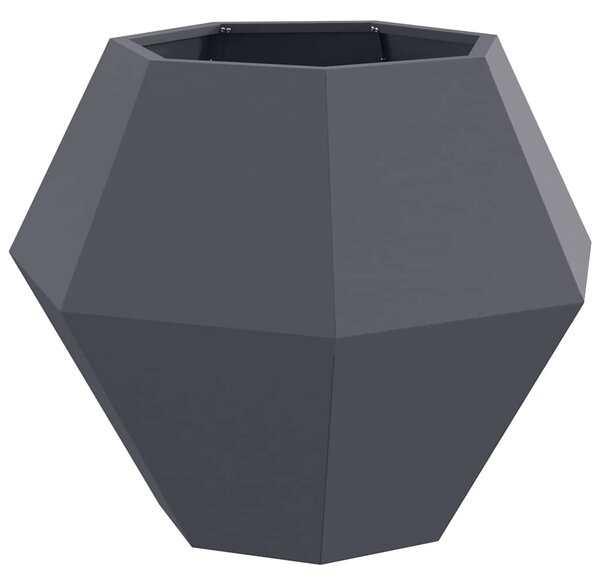 Donica Antracyt 75 x 75 x 60 cm Stal