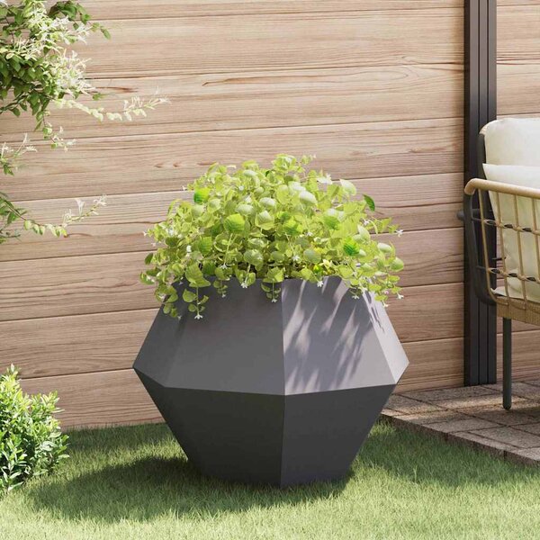 Donica Czarny 75 x 75 x 60 cm Stal