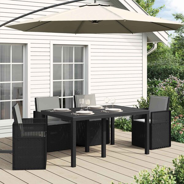 Poduszki na Siedzisko i Oparcie 4 pcs jasnoszary 47 x 45 x 2 cm
