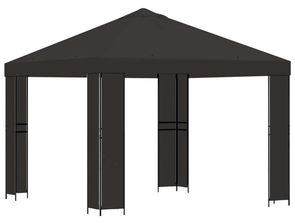 Altana 3 x 3 m antracytowy Poliester i Stal 190 gsm