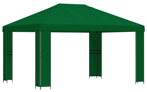 Altana 4 × 3 m zielony Poliester i Stal 190 gsm