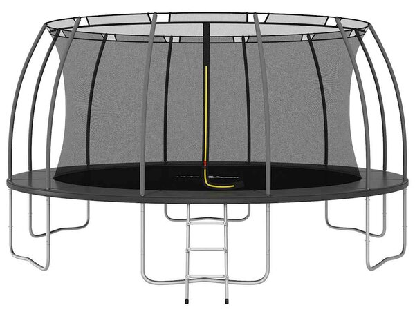 Trampolina z akcesoriami, okrągła, 488x90 cm, 150 kg