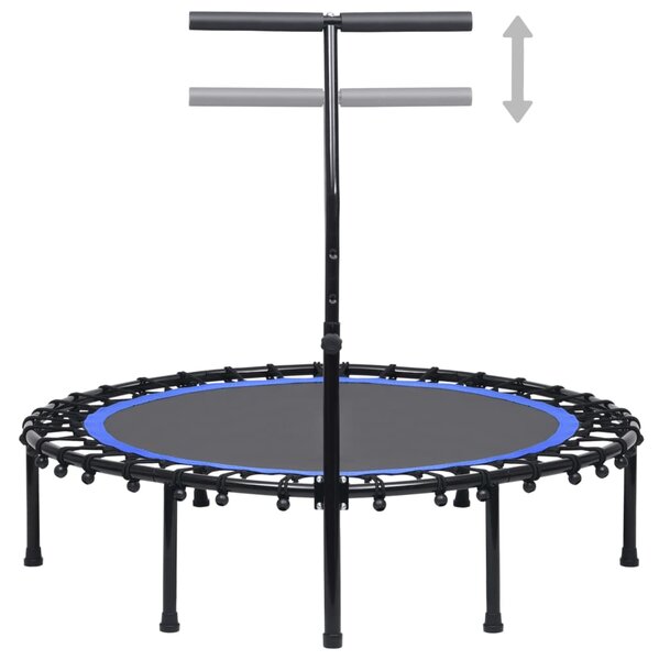Trampolina fitness z uchwytem, 122 cm
