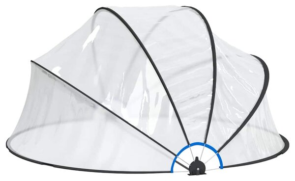 Kopuła na basen, okrągła, 315x158 cm, PVC