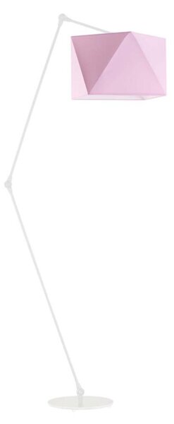 Lampa stojąca podłogowa przegubowa regulowana z abażurem diament SOUL