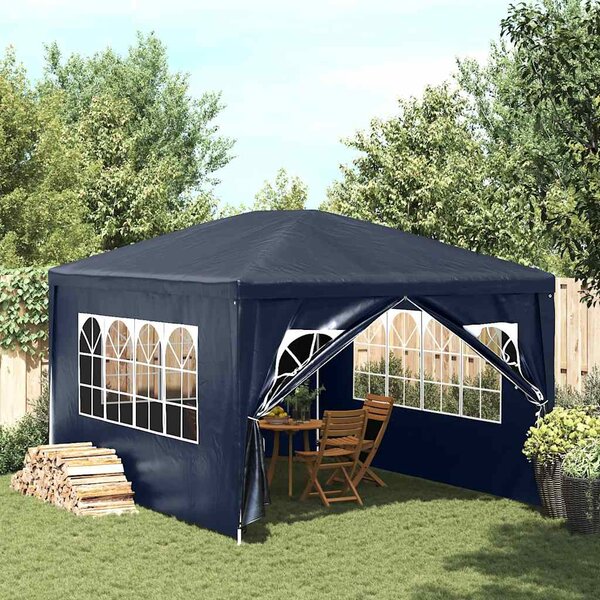 Namiot imprezowy, 3 x 4 m, niebieski