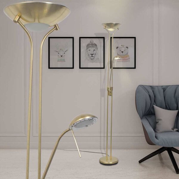 Lampa podłogowa LED, przyciemniana, 23 W