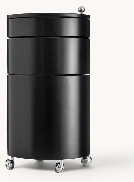 Stolik pomocniczy na kółkach Barboy, projekt: Verner Panton