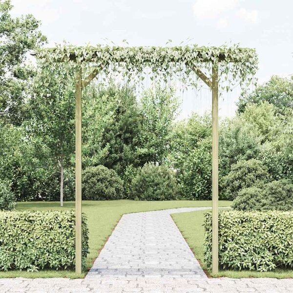 Pergola ogrodowa, 205 x 40 x 203 cm, drewno