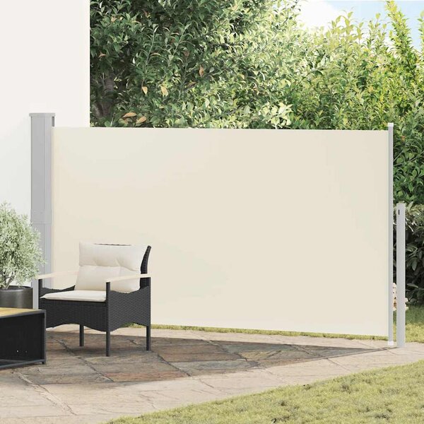 Markiza boczna na taras, 160 x 300 cm, kremowa