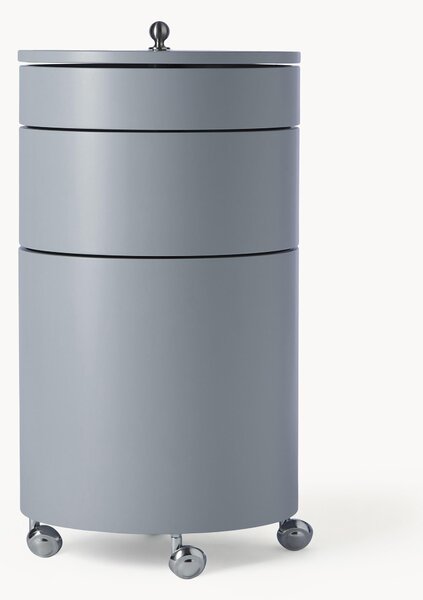 Stolik pomocniczy na kółkach Barboy, projekt: Verner Panton