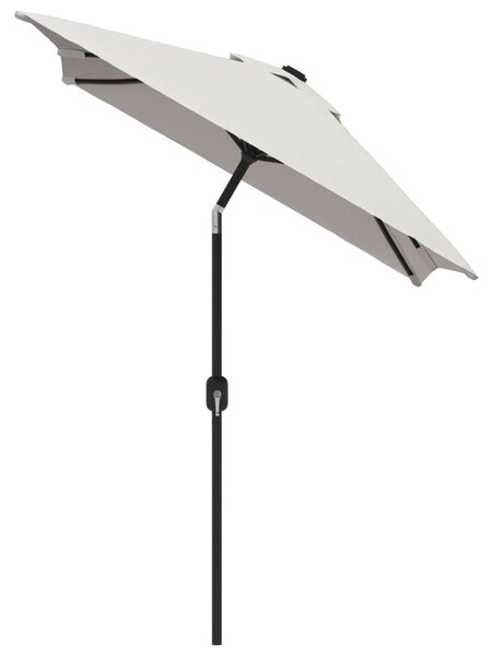 Prostokątny parasol ogrodowy, biały, 200x300 cm
