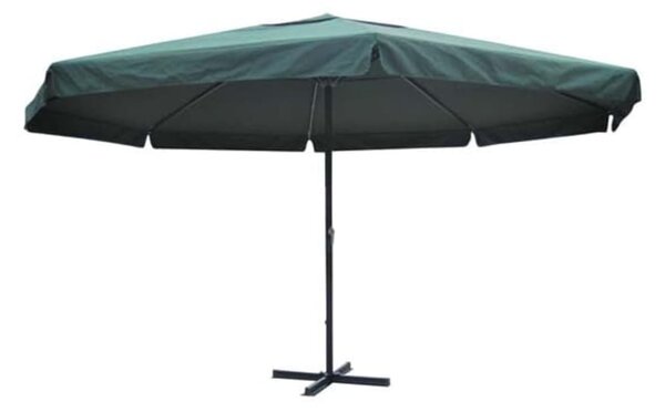 Parasol z aluminium, 500 cm, zielony