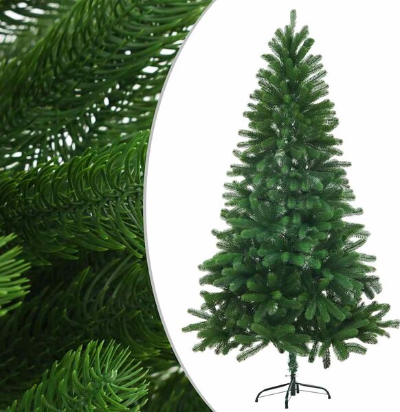 Sztuczna choinka z realistycznymi igłami, 150 cm, zielona