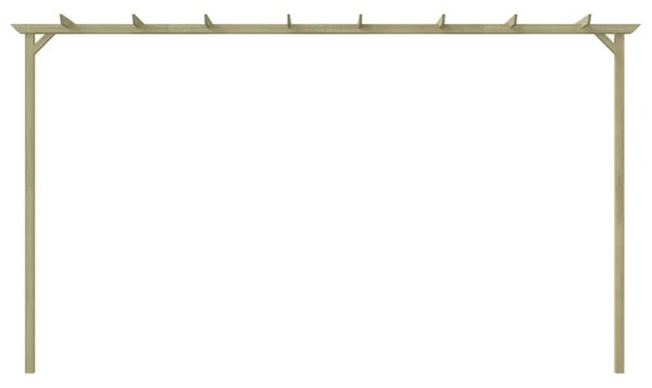 Pergola ogrodowa, impregnowane drewno sosnowe, 360x200x60cm