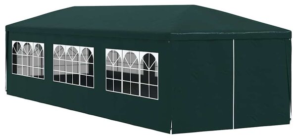 Namiot imprezowy, 3 x 9 m, zielony