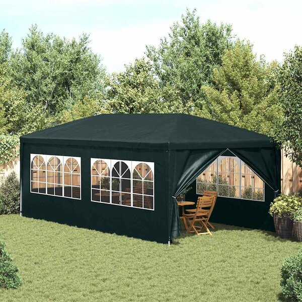 Namiot imprezowy, 3 x 6 m, zielony