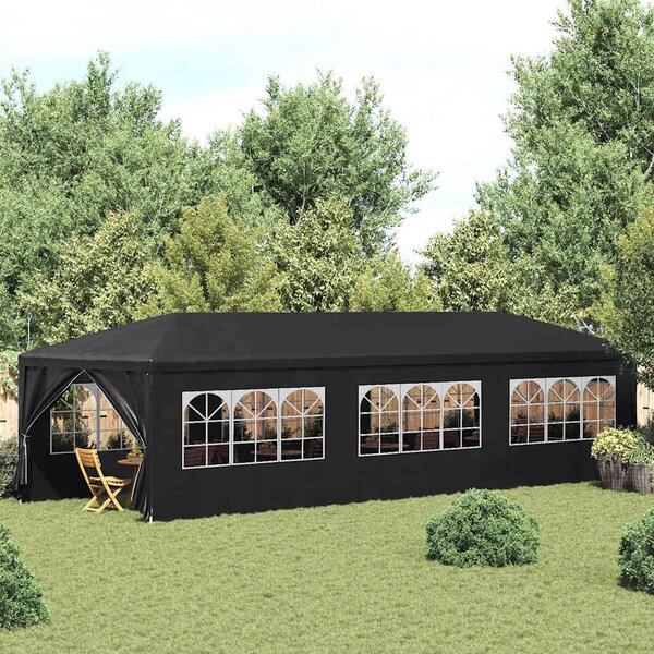 Namiot imprezowy, 3 x 9 m, antracytowy