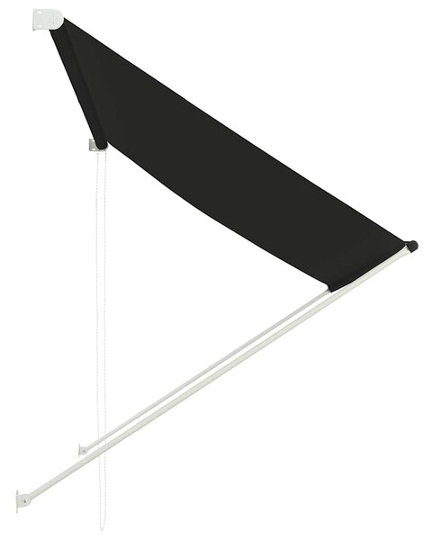 Markiza zwijana, 200x150 cm, antracytowa