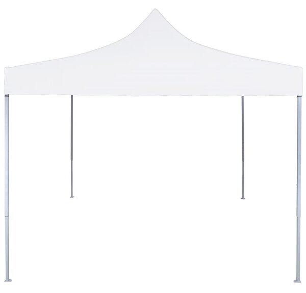 Profesjonalny, składany namiot imprezowy, 2x2 m, stal, biały