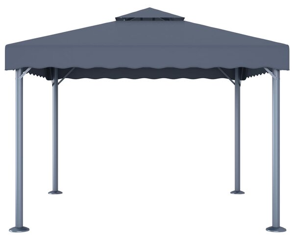 Altana, 300 x 300 cm, antracytowa, aluminium