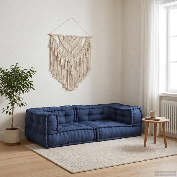 Modularna jednostka sofy 3 pcs Indygo 140 x 70 x 36 cm tkanina