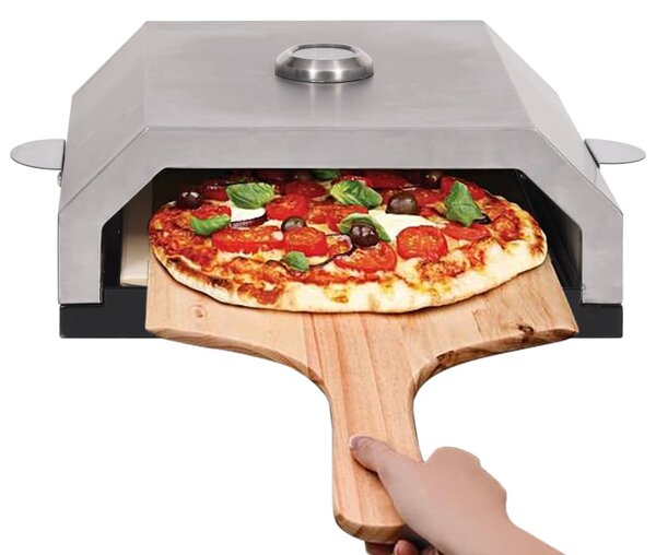 Piec do pizzy z kamieniem, na grill gazowy lub węglowy
