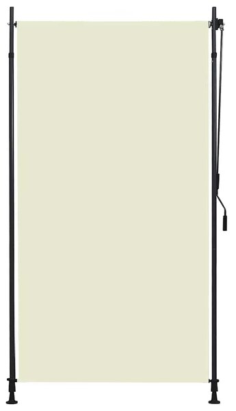 Roleta zewnętrzna, 120x270 cm, kremowa