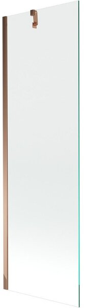 Mexen Next parawan nawannowy 1-skrzydłowy 60 x 150 cm, transparent, różowe złoto - 895-060-000-00-00-60