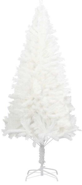 Sztuczna choinka z realistycznymi igłami, biała, 240 cm
