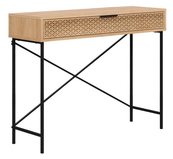 Konsola w dekorze dębu 35.5x110 cm Ecrin – Marckeric