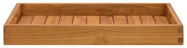 Taca, 60x35 cm, lite drewno tekowe