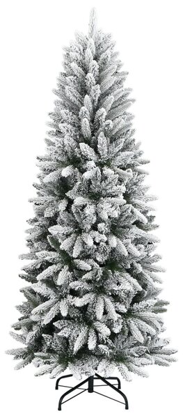 Sztuczna choinka pokryta śniegiem, 210 cm, PVC i PE
