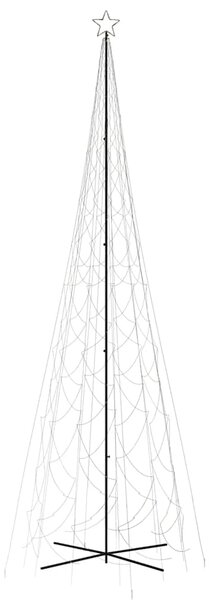 Choinka stożkowa, 3000 ciepłych białych LED, 230x800 cm