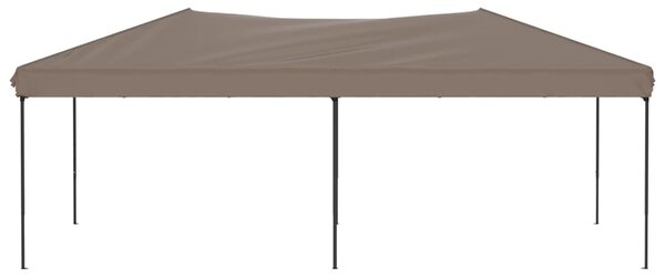 Składany namiot imprezowy, kolor taupe, 3x6 m