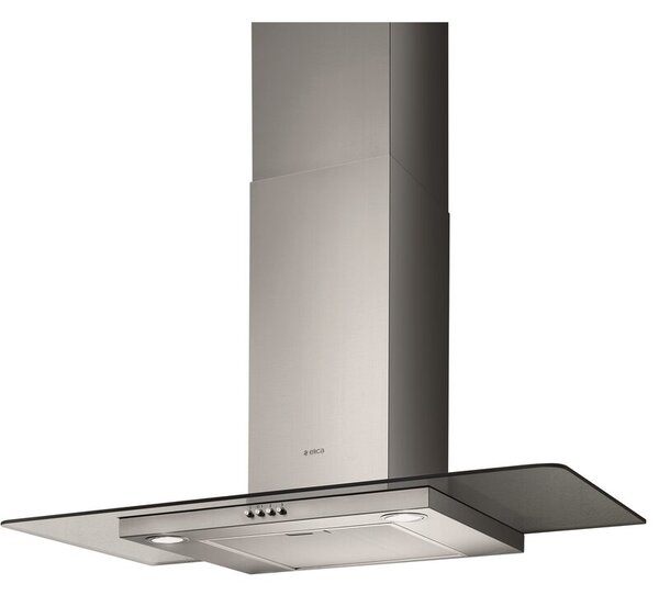 Okap ELICA Flat Glass IX/A/90 Inox/SzkÅo 368m3/h 62dB klasa D