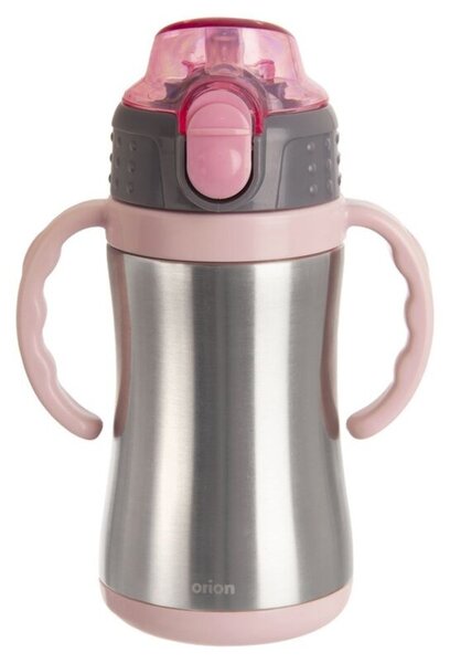 Kubek termiczny dla dziecka stalowy różowy 300 ML