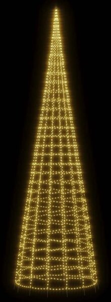 Choinka LED 3000 LED Ciepła biel 800 cm