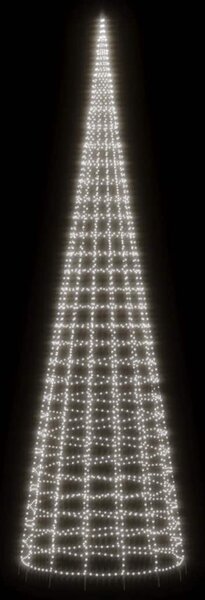 Choinka LED 3000 LED Zimna biel 800 cm