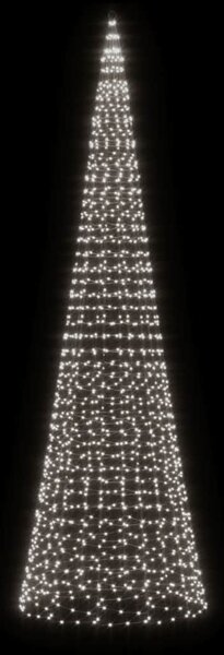 Choinka LED 1534 diody LED Zimna biel 500 cm