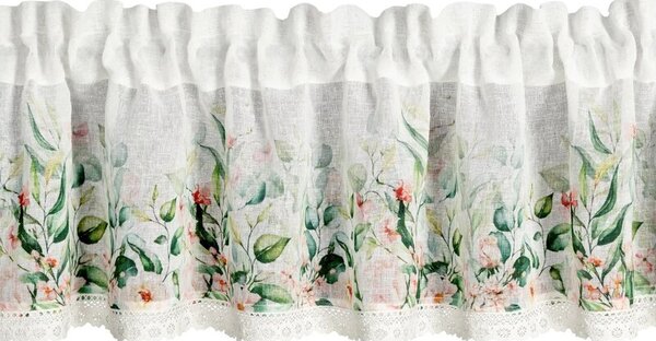 Firana gotowa EUROFIRANY Estera 150 x 30 cm BiaÅy