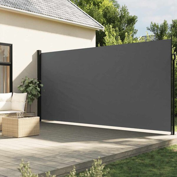 Markiza boczna rozkładana antracytowa 200x300 cm